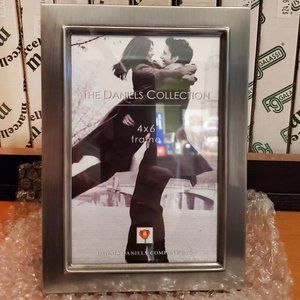Dennis Daniels Pewter Classic Step 4"x6" Photo Frame #P0704P New in Box
